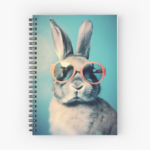 Item preview, Framed in Retro: Photogenic Bunnys Sunglass Glam designed and sold by EmeraldeaArt.