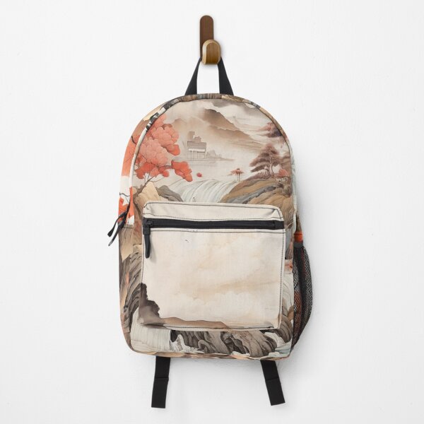Item preview, Japanese Ancient Landscape Art Painting designed and sold by likbatonboot.