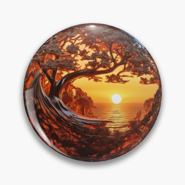Item preview, Artistic sunset designed and sold by Daniela Schmidt.