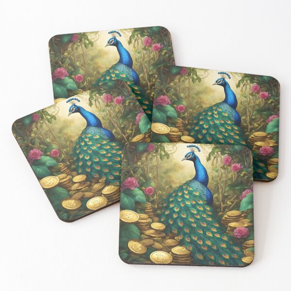 Item preview, Copy of Copy of NFT's Peacock, Crypto Jungle, Millionaire Lifestyle, Golden Octopus, Ruby designed and sold by Sugar Wisdom .