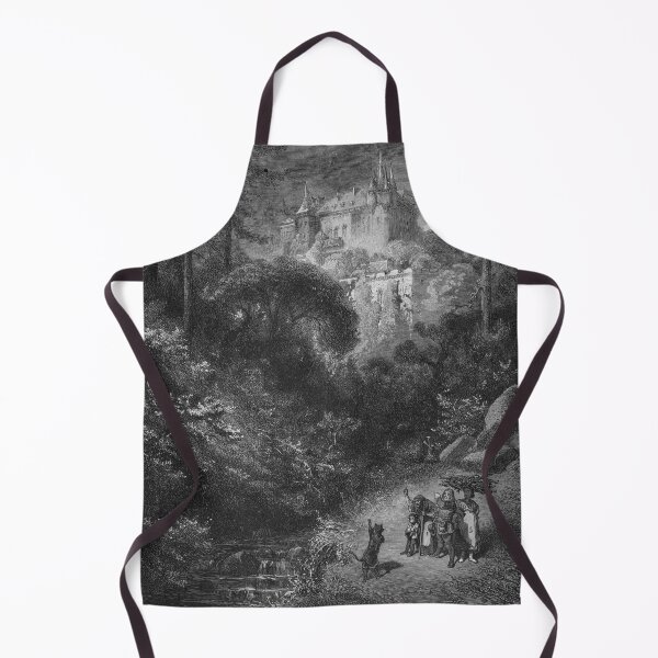 Item preview, Puss in Boots Nears the Castle - Gustave Dore designed and sold by forgottenbeauty.