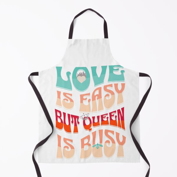 Item preview, Love is easy but Queen is busy designed and sold by aboniteblanc.