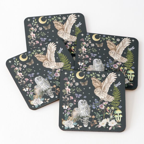 Item preview, Mystical beauty of owls designed and sold by Fairymeshop.