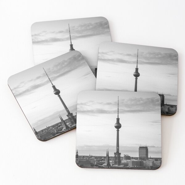 Item preview, Black and White Berlin Germany Europe designed and sold by ShopJoel.