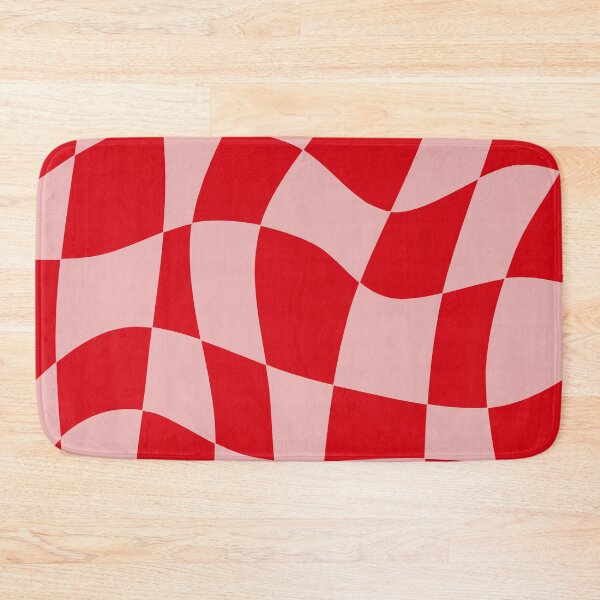 Item preview, Retro Red and Pink Checkered Pattern designed and sold by Deutschic.