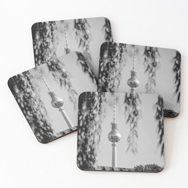 Item preview, Black and White Berliner Fernsehturm Berlin designed and sold by ShopJoel.