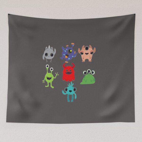 Item preview, Cut Happy Monster Tee - Playful and Unique Cartoon Design designed and sold by mgl-design.