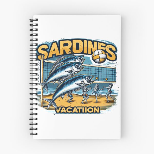 Item preview, The Sardines Vacatiion #2 designed and sold by Gentle40Winks.