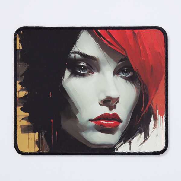 Item preview, oil painting style of mysterious woman designed and sold by BigCreation.