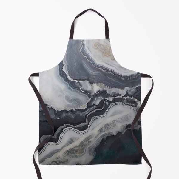 Artikelvorschau, Abstraktes Kunst-Achat-Stein-Schwarz-Dunkelgrau-Design entworfen und verkauft von fluffstuffgifts.