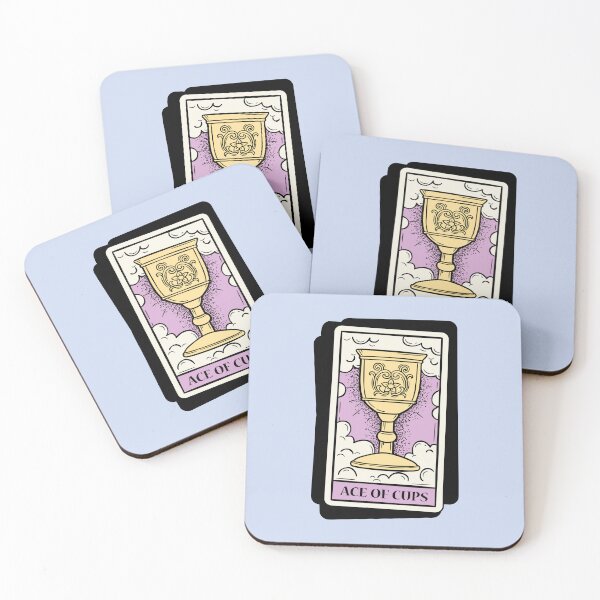 Item preview, Ace of Cups Print designed and sold by Femme Pastel Collective.