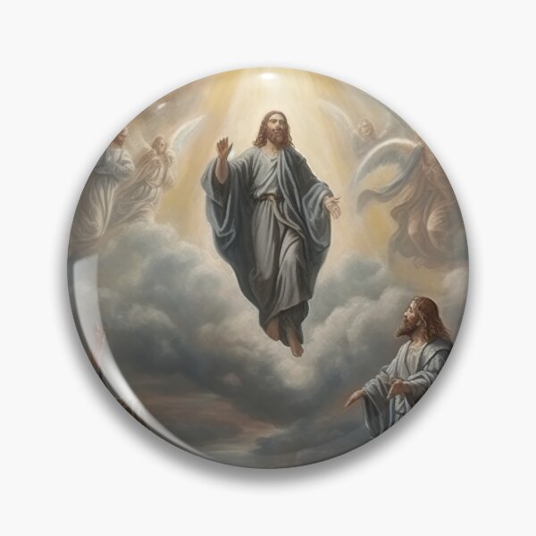 Item preview, Jesus ascending from heaven designed and sold by theL3Studio.