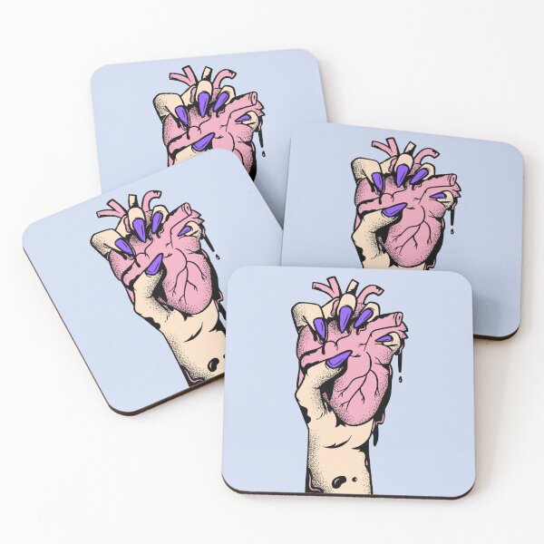 Item preview, Super Cool Woman Heart Print designed and sold by Femme Pastel Collective.