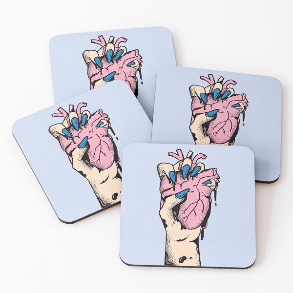 Item preview, Super Cool Woman Heart Print designed and sold by Femme Pastel Collective.