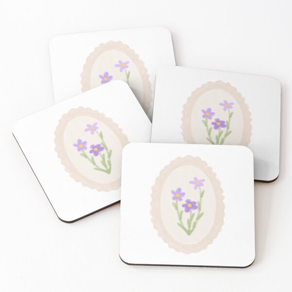 Item preview, purple flower stamp designed and sold by BeardieSims.