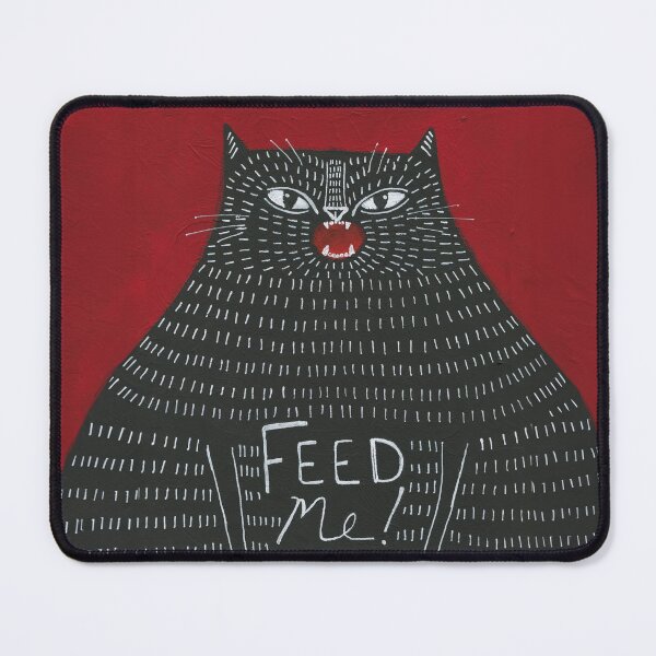 Item preview, Feed Me Cat designed and sold by KilkennyCat Art.