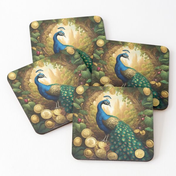 Item preview, Copy of Copy of NFT's Peacock, Crypto Jungle, Millionaire Lifestyle, Golden Octopus, Ruby designed and sold by Sugar Wisdom .