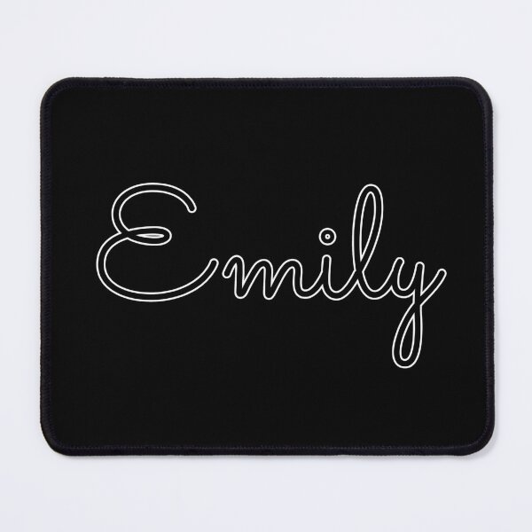Item preview, Writing Emily Name Label (Black) designed and sold by NormadWorld.