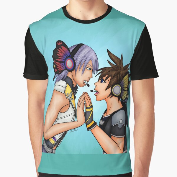 Vista previa del artículo con la obra «Riku x Sora», diseñado y vendido por Blackmoonrose13.