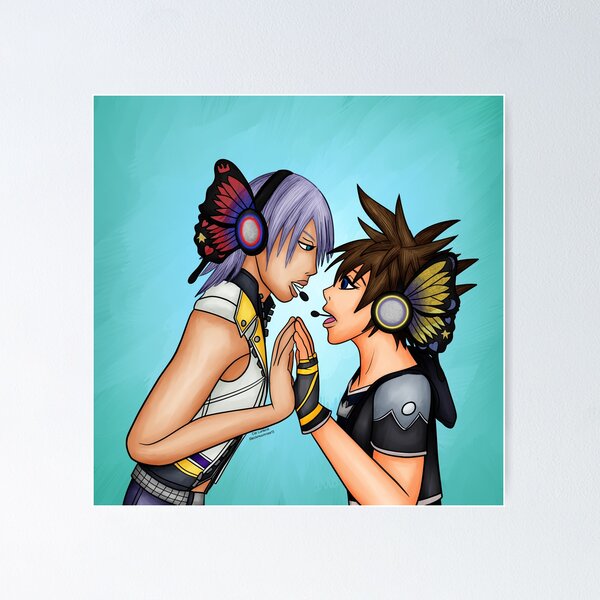 Item preview, Riku x Sora designed and sold by Blackmoonrose13.