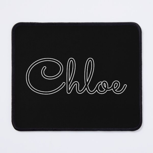 Item preview, Writing Chloe Name Label (Black) designed and sold by NormadWorld.