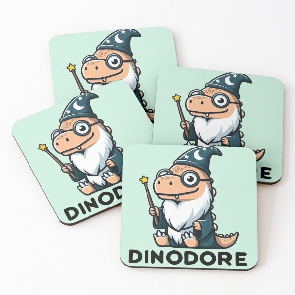 Aperçu de l'œuvre Dinosaure Dumbledore - Dinodore créée et vendue par Vkinsify.