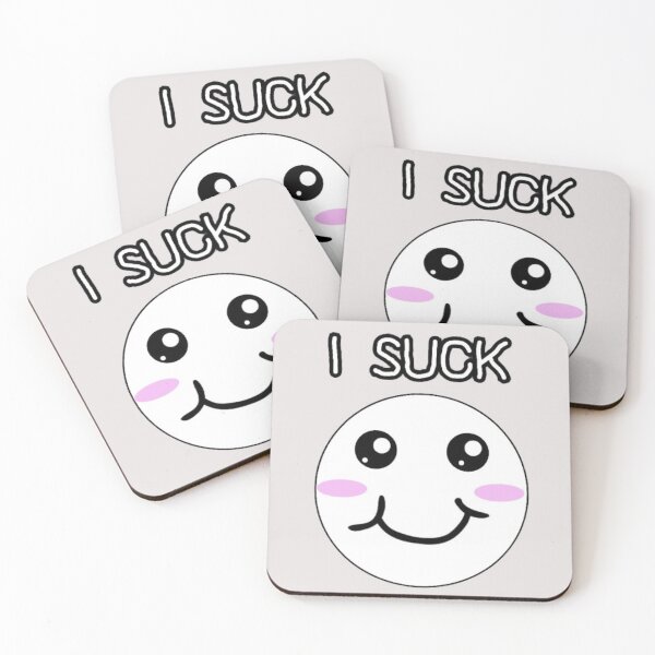 Item preview, (cute) I suck, so what? designed and sold by therebelart.