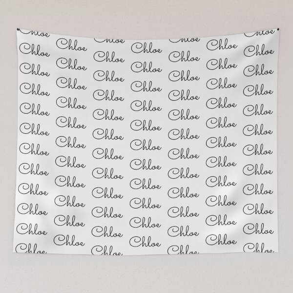 Item preview, Writing Chloe Name Label designed and sold by NormadWorld.