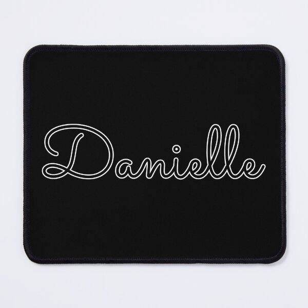 Item preview, Writing Danielle Name Label (Black) designed and sold by NormadWorld.