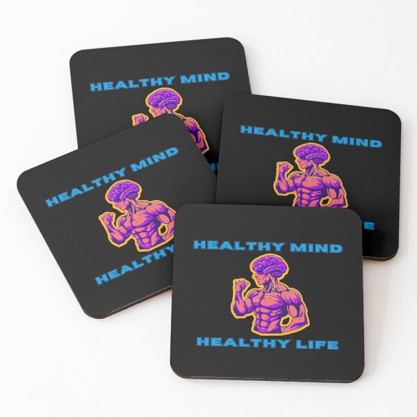 Item preview, Men's Mental Health. Muscular Gift For Men Who Consistently Reach Their Goal Neon Edition designed and sold by Vibe Unique.