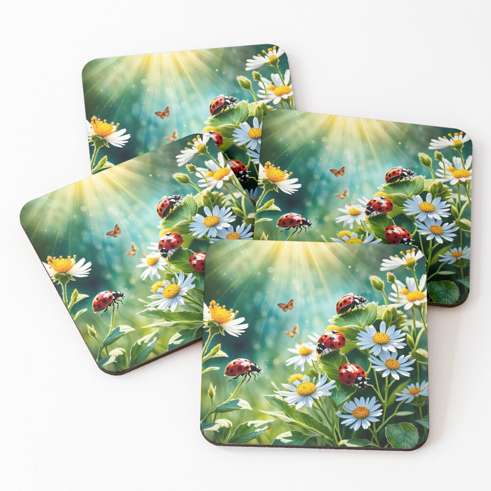 Item preview, Coasters (Set of 4) designed and sold by Lilsilverfish.