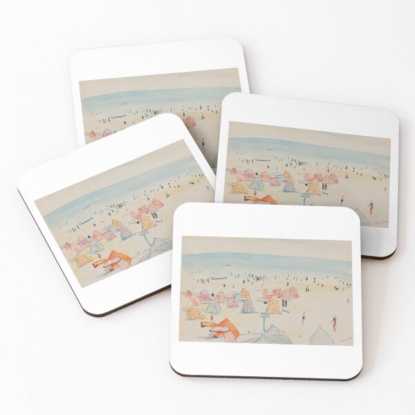 Item preview, Sables D'Olonne Beach Albert Marquet |Plage Des Sables D’olonne art by Albert Marquet  designed and sold by TeeARTHY.