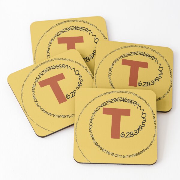 Item preview, Tau graphic infinite number, math, geometry designed and sold by Meg Gregory.