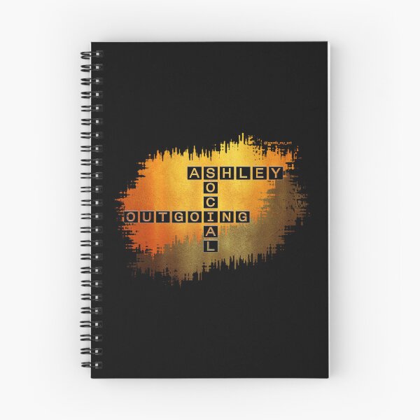 Item preview, Ashley, Social and Outgoing Crossword designed and sold by words-my-art.