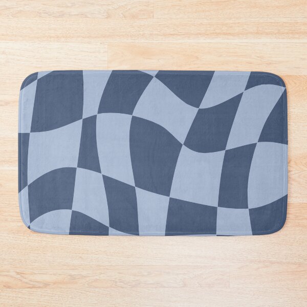 Item preview, Iconic Retro Blue Checkered Pattern designed and sold by Deutschic.