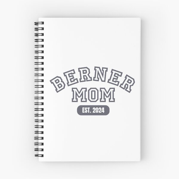Item preview, Berner Mom Est 2024 Regalos modernos para amantes de los perros designed and sold by TheVirtualSpace.