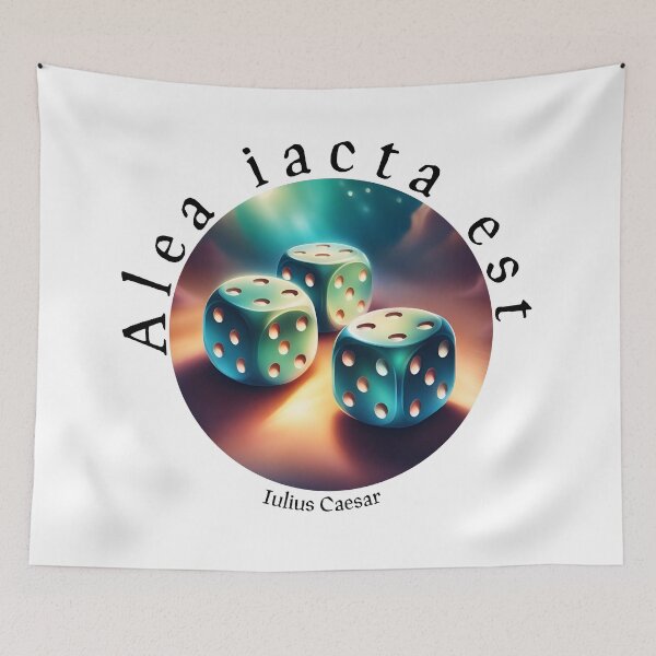 Item preview, Alea iacta est, The die has been cast designed and sold by Visual Arts Sławomir Grzanek.