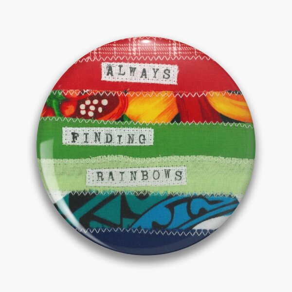 Item preview, Always finding rainbows textile art designed and sold by Samantha Sutherland.