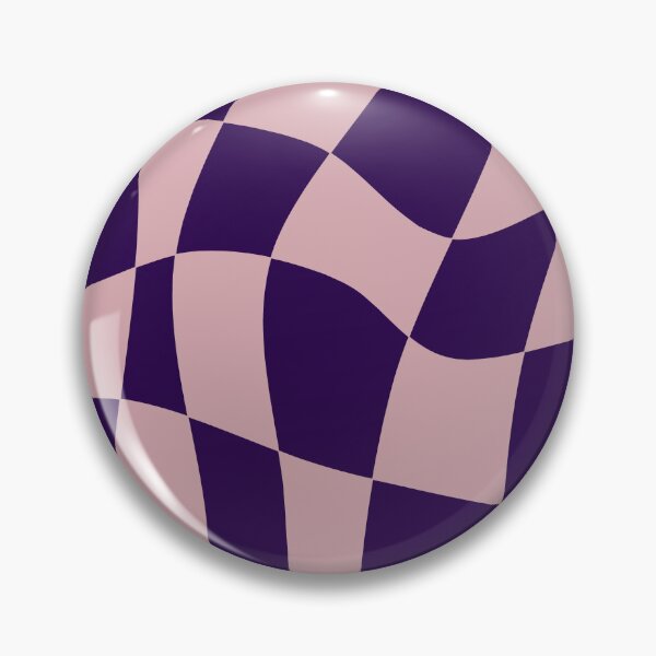 Item preview, Iconic Retro Purple Checkered Pattern designed and sold by Deutschic.