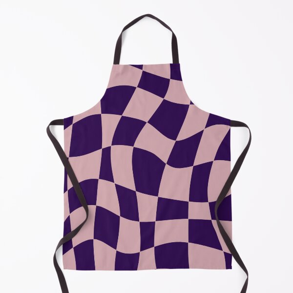 Item preview, Iconic Retro Purple Checkered Pattern designed and sold by Deutschic.