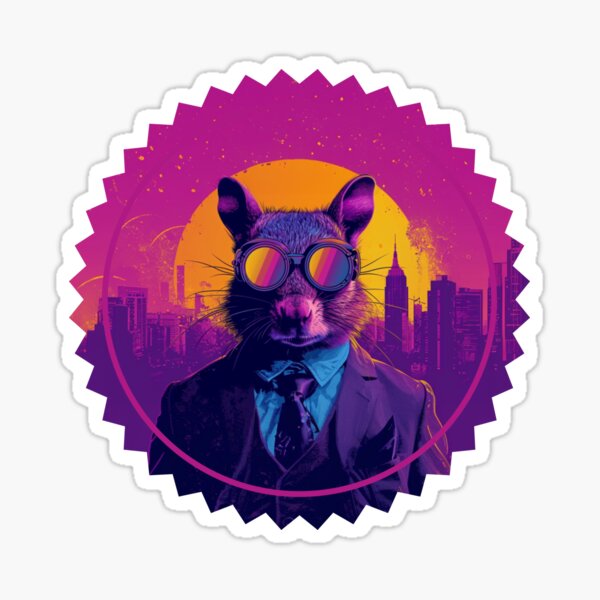 Purple Squirrel Cool {Limited Edition} Sticker