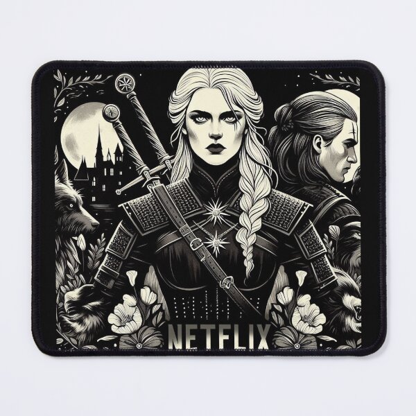 Item preview, Ciri and Gerald Folk Art designed and sold by Liscar95.