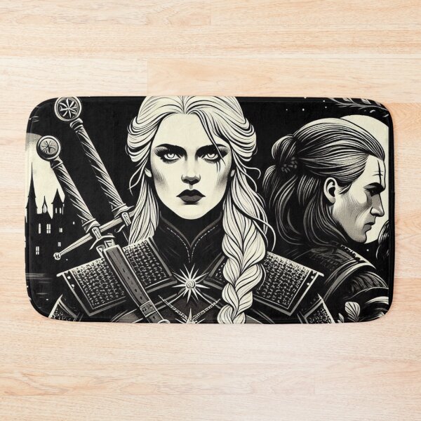 Item preview, Ciri and Gerald Folk Art designed and sold by Liscar95.