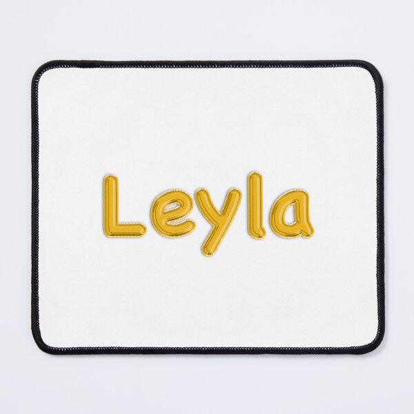 Item preview, Golden Balloon Leyla Name Label designed and sold by NormadWorld.
