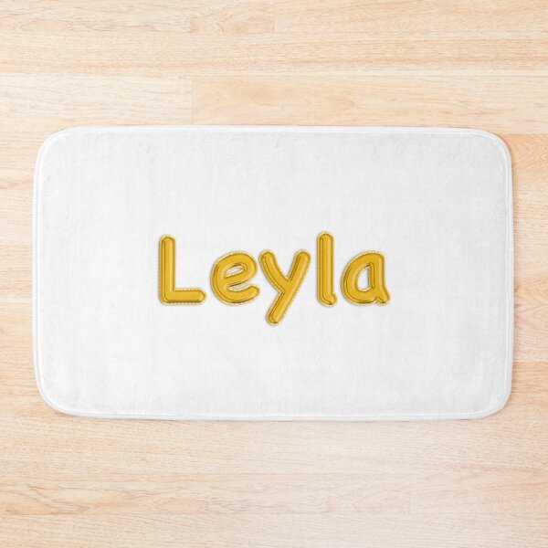 Item preview, Golden Balloon Leyla Name Label designed and sold by NormadWorld.