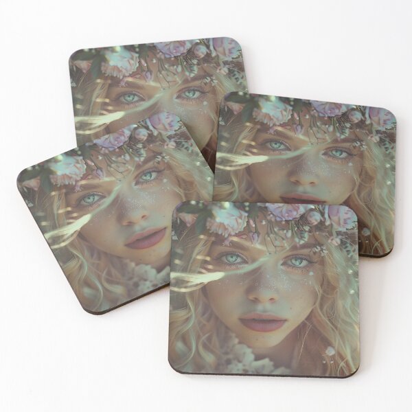 Item preview, Elf fairy girl digital art designed and sold by Aroeldesigns.