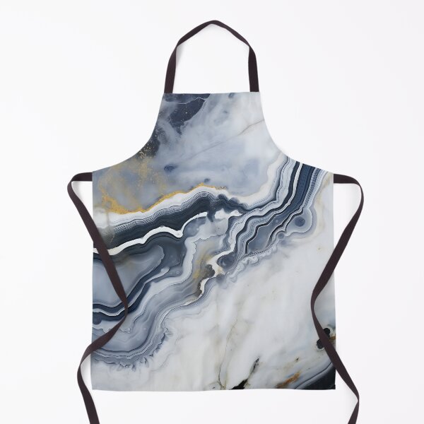 Artikelvorschau, Abstrakte Kunst Achat Stein Blau Dunkelgrau Weiß entworfen und verkauft von fluffstuffgifts.