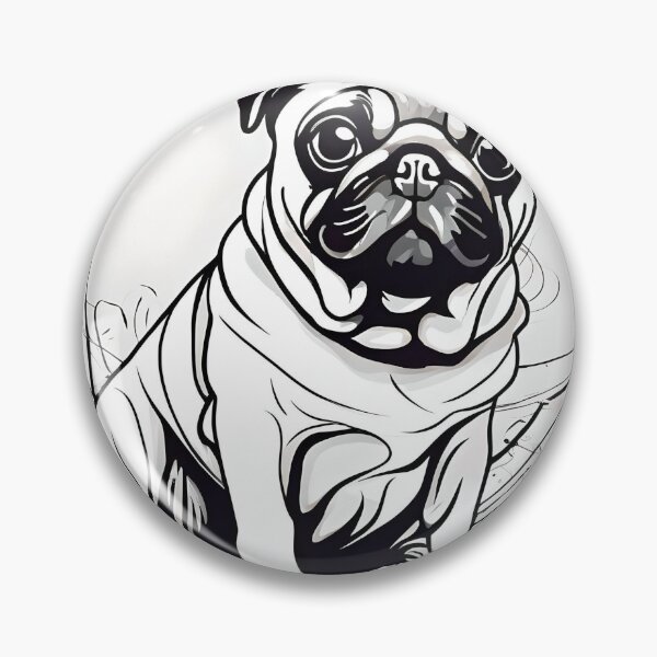 Item preview, Pug - 2 designed and sold by Kappadog.