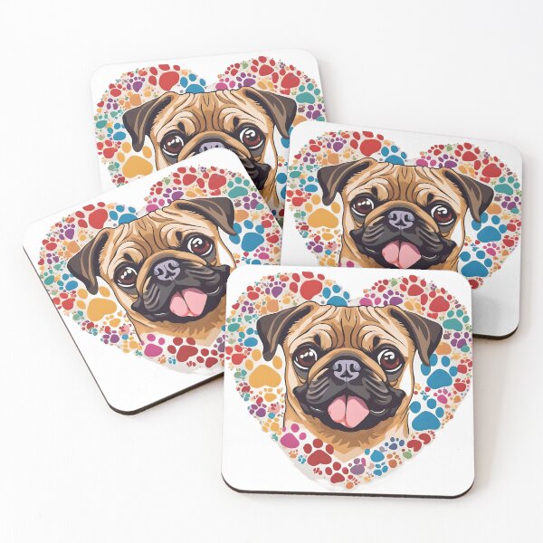 Item preview, Pug - 3  designed and sold by Kappadog.