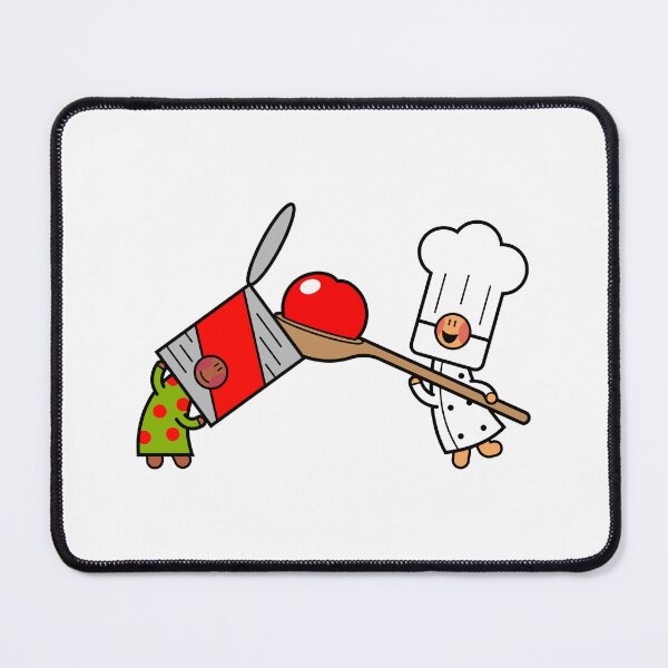 Item preview, Chef and Tomato Can designed and sold by adorabunch.